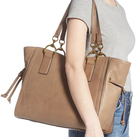 frye ilana leather tote
